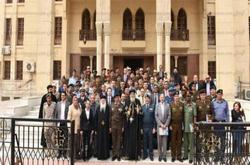 البابا تواضروس يستقبل وفد أكاديمية ناصر العسكرية بالكاتدرائية
