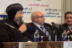 بالفيديو.. الأنبا أرميا لأهالى سيناء: السيسى يعمل ليل نهار لتنمية أرضكم وبيحبكم