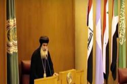 تفاصيل كلمة الأنبا ثيؤدوسيوس بجامعة الدول العربية