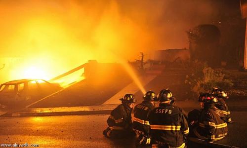 حريق هائل في دير القديسة دميانة بالدقهلية والحماية المدنية تحاول السيطرة