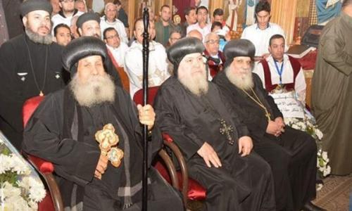 بالصور | محافظ سوهاج يشارك في احتفالية مطرانية أخميم وساقلتة بالأنبا بسادة