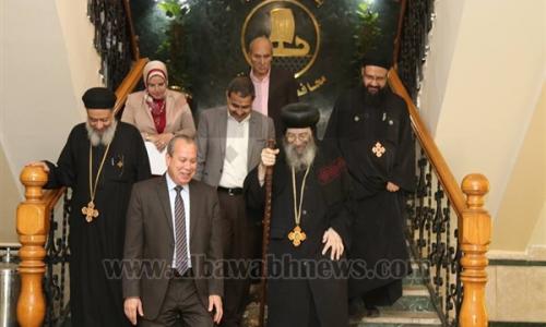 محافظ كفر الشيخ: الكنيسة المصرية لها دور وطني على مر العصور