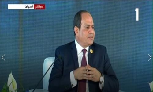 مصر تحارب الإرهاب وحدها..السيسي: كنا أول المتضررين من أحداث ليبيا