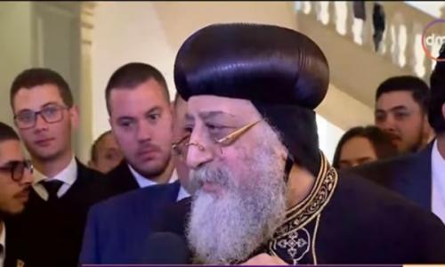 بالفيديو | البابا تواضروس: الدين والتعليم والاقتصاد مفاتيح تغيير مستقبل البلاد