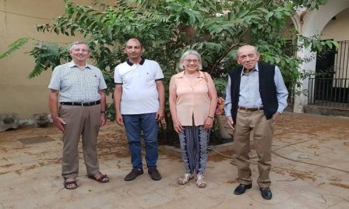 رئيسة قسم القبطيات باللوفر تزور جمعية الآثار القبطية