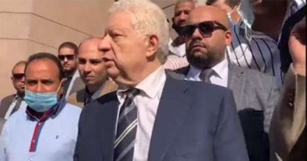 مرتضى منصور: ربنا يستر على ماتش النهاردة علشان اللاعيبة والمؤامرة على هدم الزمالك.. فيديو