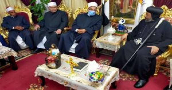 خلال زيارته لكنيسة العذراء بالخارجة.. أمين الدعوة: الأزهر رسخ لثقافة التعايش خلال زيارته لكنيسة العذراء بالخارجة.. أمين الدعوة: الأزهر رسخ لثقافة التعايش