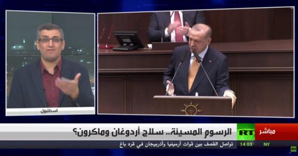 فيديو .. الشيخ الحسين : مسلمي فرنسا لم يتصرفوا بطريقة حضارية وقاتل المدرس عديم التربية وشهادة لله ماكرون بريء