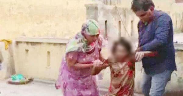 حبسها سنة ونصف في الحمام.. لحظة نجاة امرأة حولها زوجها إلى هيكل عظمي | فيديو