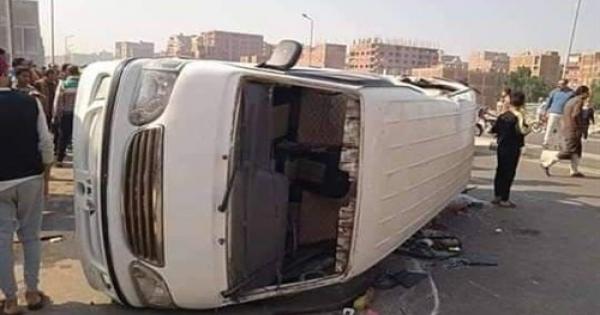 ارتفاع عدد ضحايا حادث ميكروباص السلام لـ3 متوفين