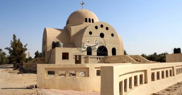 دير السيدة العذراء وماريوحنا الحبيب يعيد امجاد برية الفرما..صور دير السيدة العذراء وماريوحنا الحبيب يعيد امجاد برية الفرما..صور
