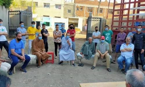 لمواجهة انتشار كورونا : أهالى لمواجهة انتشار كورونا : أهالى