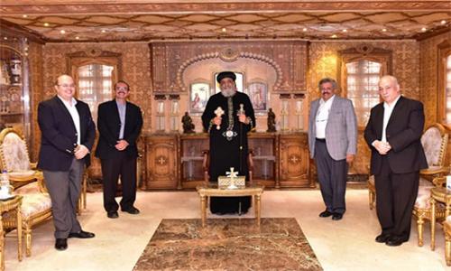 البابا يستقبل رئيس دار الكتاب المقدس