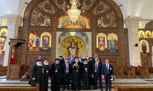 كاتدرائية بشائر الخير في الإسكندرية.. مساحتها 3200 متر وتسع لـ700 مصلي كاتدرائية بشائر الخير في الإسكندرية.. مساحتها 3200 متر وتسع لـ700 مصلي