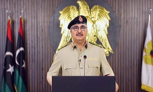 حفتر : كل تركي ومرتزق على أراضينا هدف مشروع للجيش الليبي