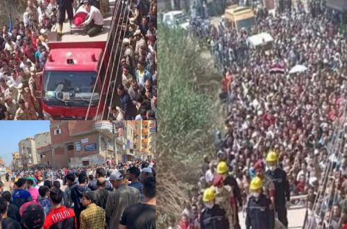 آلاف يشيعون جثمان شهيد سيناء فى جنازة عسكرية حاشدة بمسقط رأسه في الدقهلية.. صور آلاف يشيعون جثمان شهيد سيناء فى جنازة عسكرية حاشدة بمسقط رأسه في الدقهلية.. صور