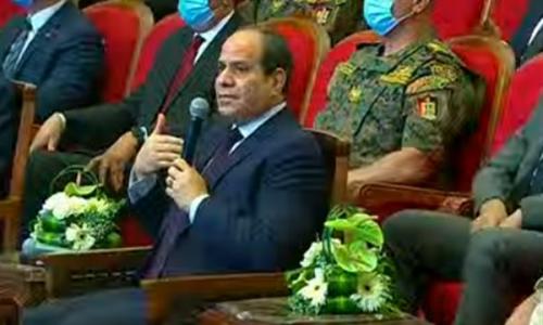 السيسي للمواطنين: الرفق فى أنى أسهلك حياتك.. ونحتاج أموال هائلة لتطوير مصر.. فيديو