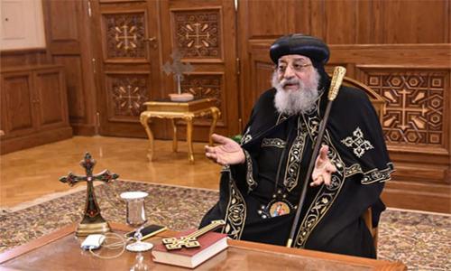عاجل | البابا تواضروس : إلغاء (الماستير) عند التناول أمر وارد طالما لن نمس العقيدة وجوهر إيماننا عاجل | البابا تواضروس : إلغاء (الماستير) عند التناول أمر وارد طالما لن نمس العقيدة وجوهر إيماننا