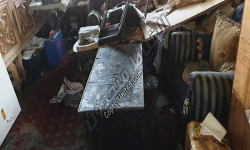 دير مارجرجس بسوهاج يكشف حقيقة الحريق بإحدى قلالى الرهبان ..صور دير مارجرجس بسوهاج يكشف حقيقة الحريق بإحدى قلالى الرهبان ..صور