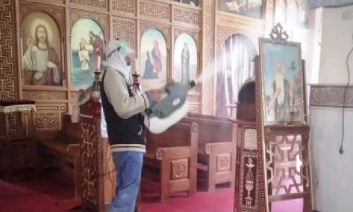 بعد قرارات رئيس الوزراء.. الكنائس تستعد بالخطة B لإعادة الفتح فى حال تحسن الظروف الصحية.. كبائن تعقيم فى الكنائس الكبرى واستمارات لتسجيل الحاضرين للقداس واستمرار تعليق الأنشطة والاكتفاء بالصلاة بعد قرارات رئيس الوزراء.. الكنائس تستعد بالخطة B لإعادة الفتح فى حال تحسن الظروف الصحية.. كبائن تعقيم فى الكنائس الكبرى واستمارات لتسجيل الحاضرين للقداس واستمرار تعليق الأنشطة والاكتفاء بالصلاة
