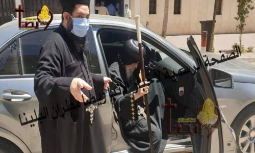 خروج الأنبا ويصا من المستشفى بعد تعافية من كورونا