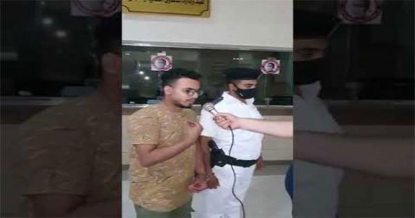 بالفيديو.. اعترافات الشاب المصري المتهم بحرق علم الكويت: "كانت نيتي خير"