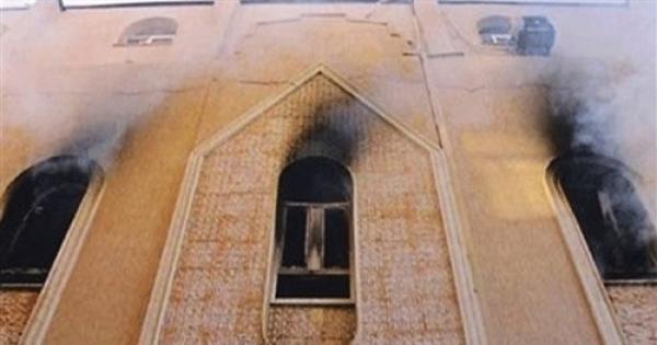 عاجل | السجن المشدد 10 سنوات لأثنين من المتهمين بحرق كنيسة كفرحكيم