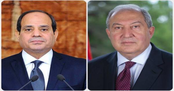 الرئيس الأرميني يناشد السيسي للتدخل لوقف إراقة الدماء
