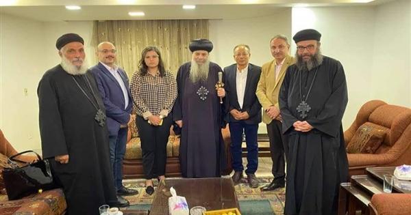 الصحفيين تشكر البابا تواضروس بعد تنازل الأنبا أغاثون عن الدعوى المقامة ضد سارة علام
