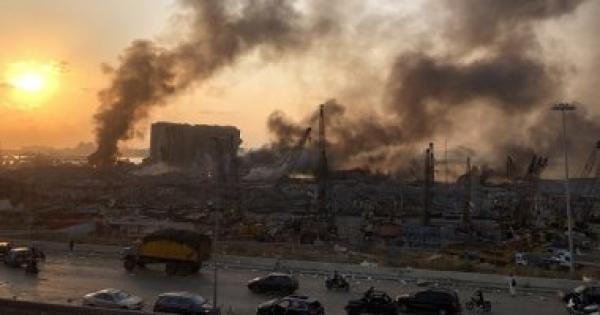 عاجل.. تفجير ضخم يهز لبنان عاجل.. تفجير ضخم يهز لبنان
