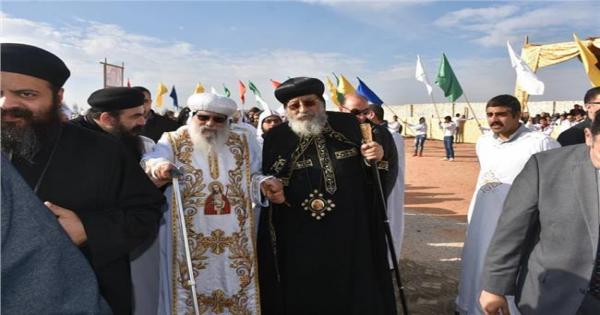 الأنبا باخوميوس يشكر البابا تواضروس لتشجيعه ومساندته لإعمار دير القلالى الأنبا باخوميوس يشكر البابا تواضروس لتشجيعه ومساندته لإعمار دير القلالى