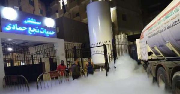 تفاصيل انفجار "تنك" أكسجين قبل تفريغه بحميات نجع حمادي