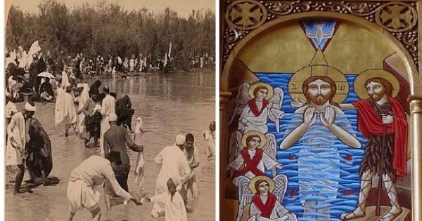 عيد الغطاس المجيد.. واحتفالات أقباط مصر على ضفاف نهر الأردن - صور