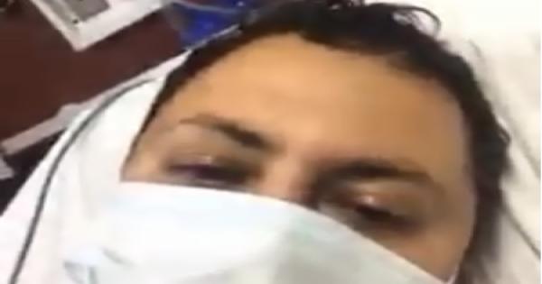 فيديو | شاب يحتضر في مستشفى عزل: "ابقو صلوا عليا.. أنا بموت.. صدرى خلاص جاب دم"