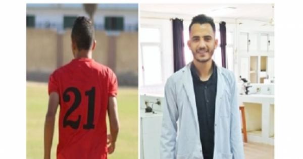 "إبراهيم" طالب طب ولاعب كرة نهارا وعامل في محل «بلاي ستيشن» ليلا - صور