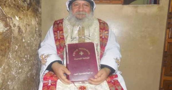 وفاة الراهب روفائيل النقلونى بدير الملاك بالفيوم