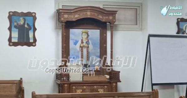 بالفيديو..جولة فى اول كنيسة للانبا ونس بالقاهرة ودعوة لمحبيه لدعم الكنيسة
