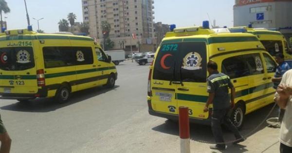 إصابة أمين شرطة و5 مجندين فى انقلاب سيارة ببنى سويف