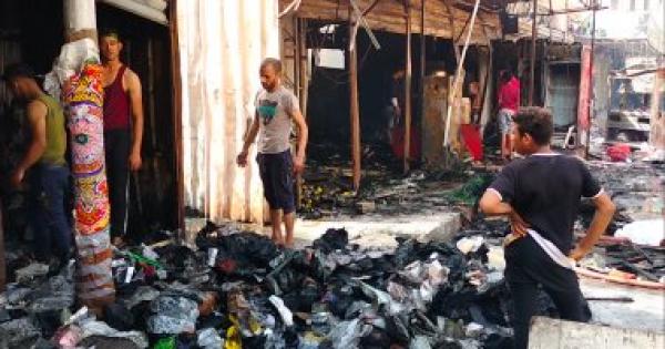 التحريات الأولية : ماس كهربائى سبب حريق أحمد حلمى فى رمسيس - صور