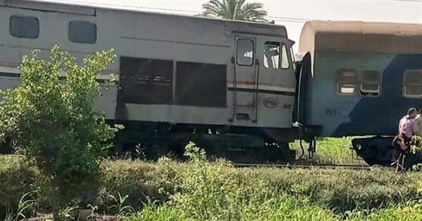 لجنة فنية لكشف أسباب انحراف قطار المنصورة دمياط