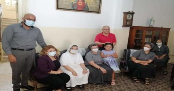بالصور.. الإدارة التعليمية بروض الفرج تستقبل الطفلة مارلى ماركو.. وتحديد موعد إعادة المقابلة