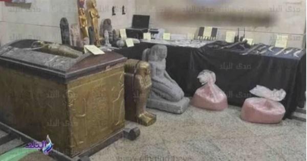 ذهب وآثار وأسلحة.. التفاصيل الكاملة لتحول فيلا بالتجمع لـ مغارة علي بابا
