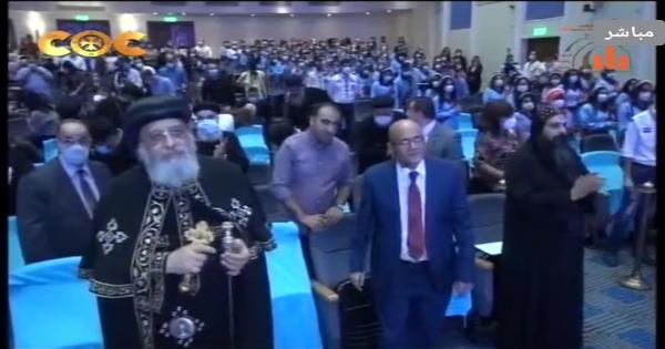 مسرح الأنبا رويس يشهد حفل تخريج دفعة جديدة من التمريض