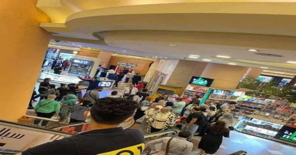 أول فيديو من موقع سقوط فتاة من الدور السادس بمول سيتي ستارز