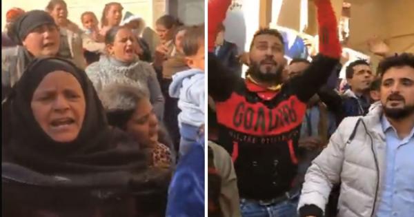 فيديو.. " عايزين نبنى الكنيسة"وقفة سليمة لأقباط عزبة فرج الله بمطرانية سمالوط