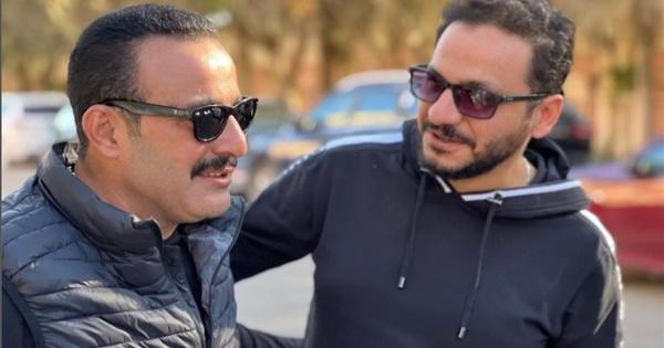 بيتر ميمي وأحمد السقا من كواليس الاختيار 3 لـ رمضان 2022