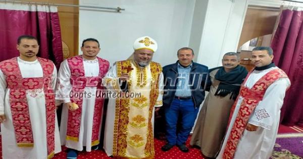بعد اعادة فتحها.. أقامة أول قداس للعيد والغطاس بكنيسة القبابات باطفيح