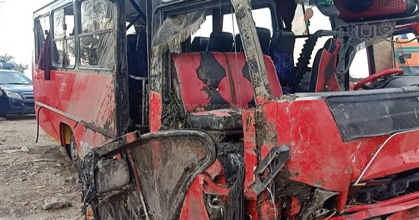 أسماء وفيات حادث أتوبيس أجا بالدقهلية