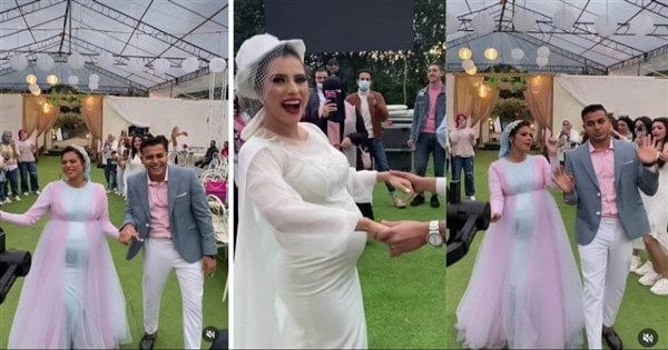 فرح في المنصورة والعروس حامل.. ما القصة ؟ - صور
