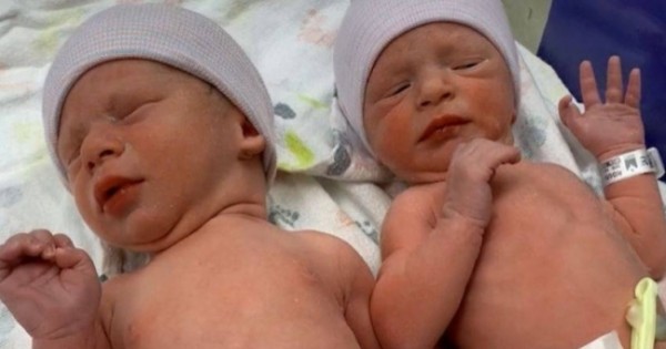 قصة عجيبة.. أمريكية تلد توأما من بويضات مجمدة منذ 30 عاما - صور